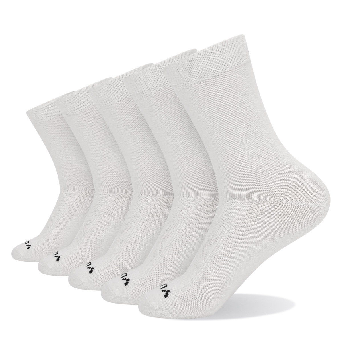 YUEDGE 10 Pairs Breathable Casual Socks Combed Cotton Business Socks Summer Women
